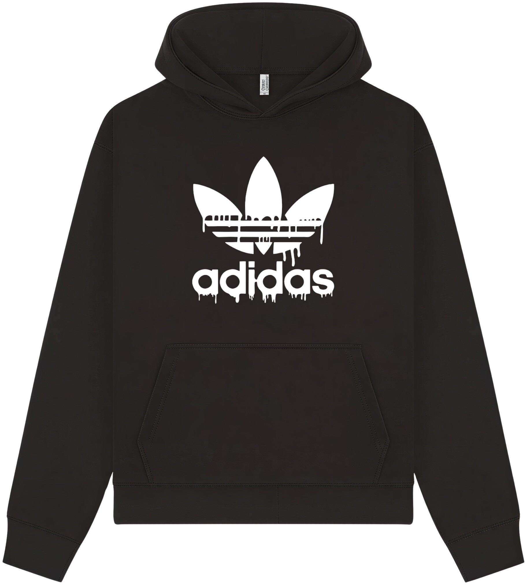 Adidas Paint Drip Hoodie - Image 3
