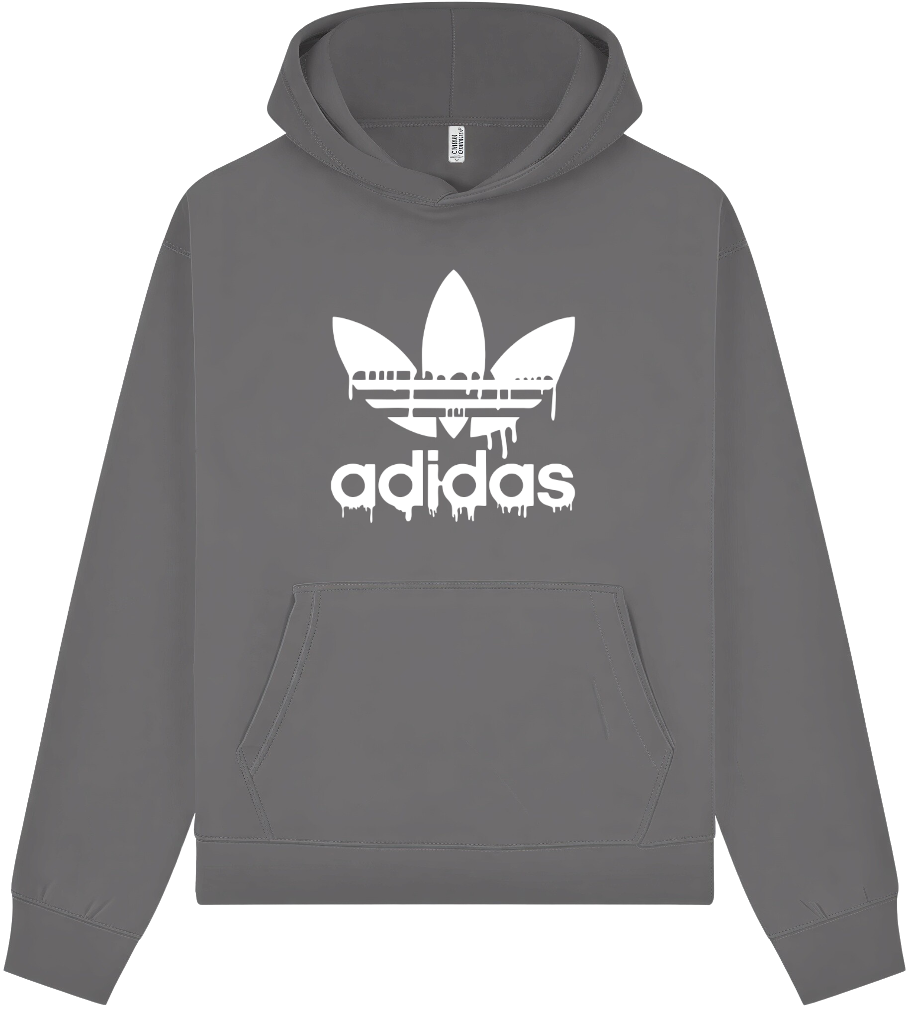 Adidas Paint Drip Hoodie - Image 5