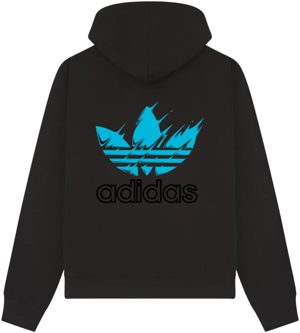 Adidas Paint blue Hoodie