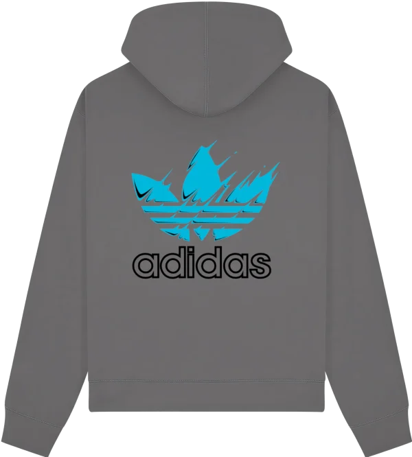 Adidas Paint blue Hoodie
