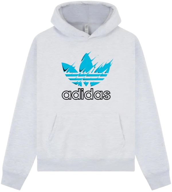 Adidas Paint blue Hoodie
