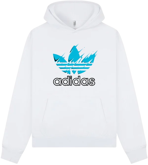 Adidas Paint blue Hoodie
