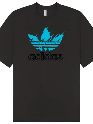 Adidas Paint blue T-Shirt - Image 4