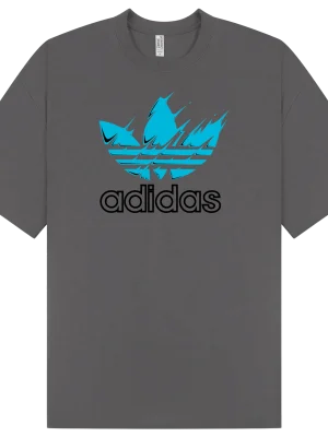 Adidas Paint blue T-Shirt - Image 1