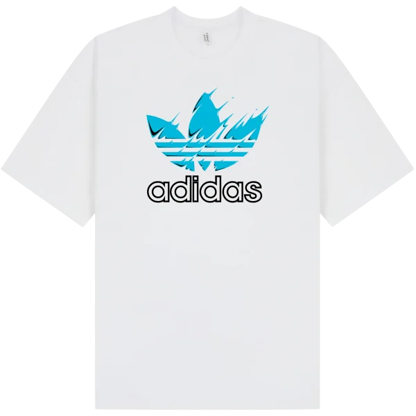 Adidas Paint blue T-Shirt