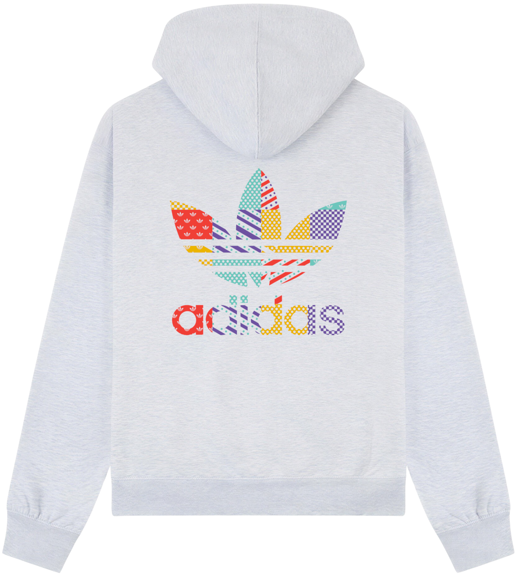 Adidas Pattern Hoodie - Image 2