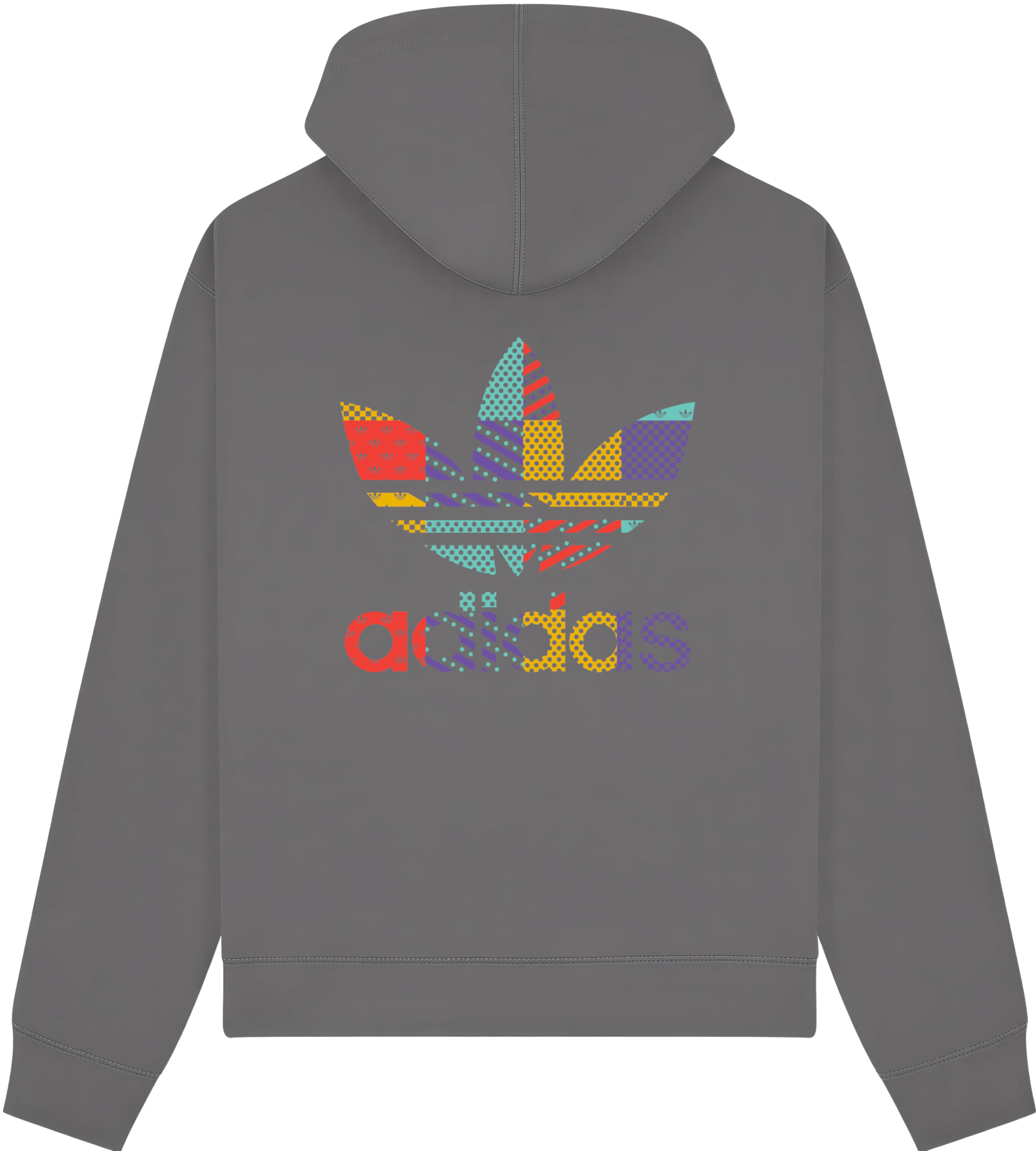 Adidas Pattern Hoodie - Image 6