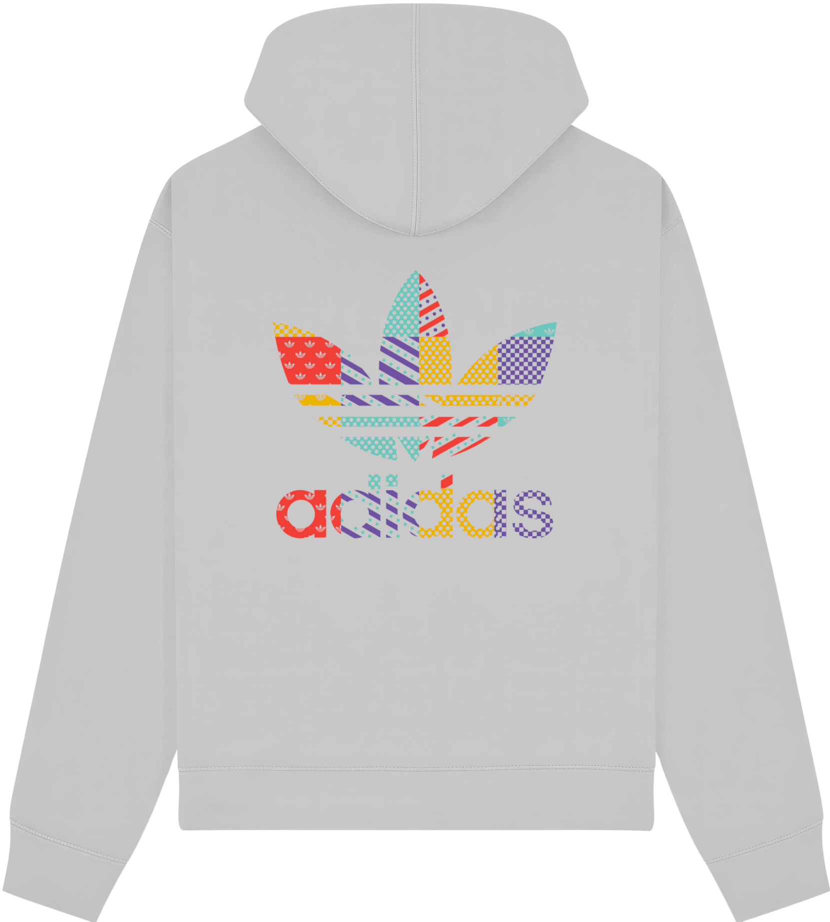Adidas Pattern Hoodie - Image 8