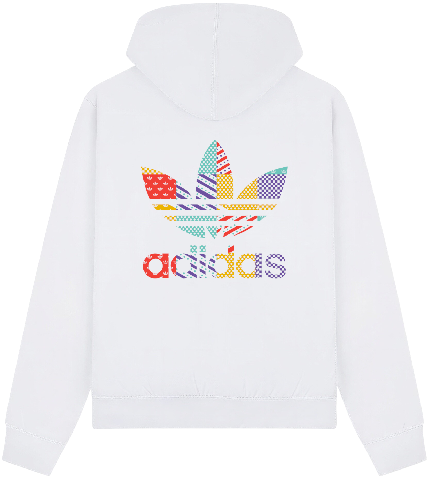 Adidas Pattern Hoodie - Image 10