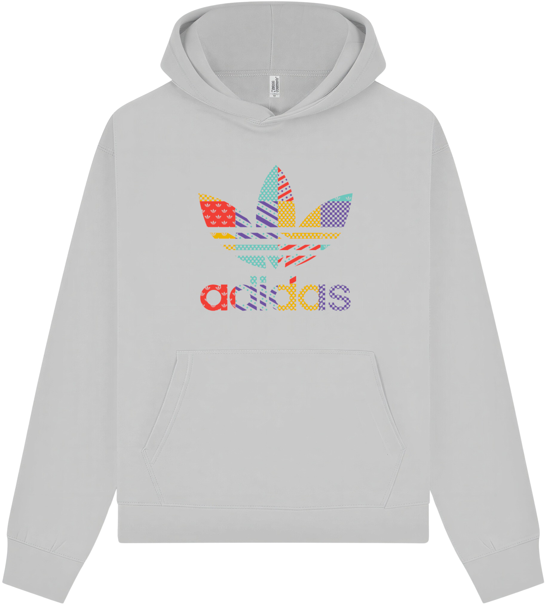 Adidas Pattern Hoodie - Image 7