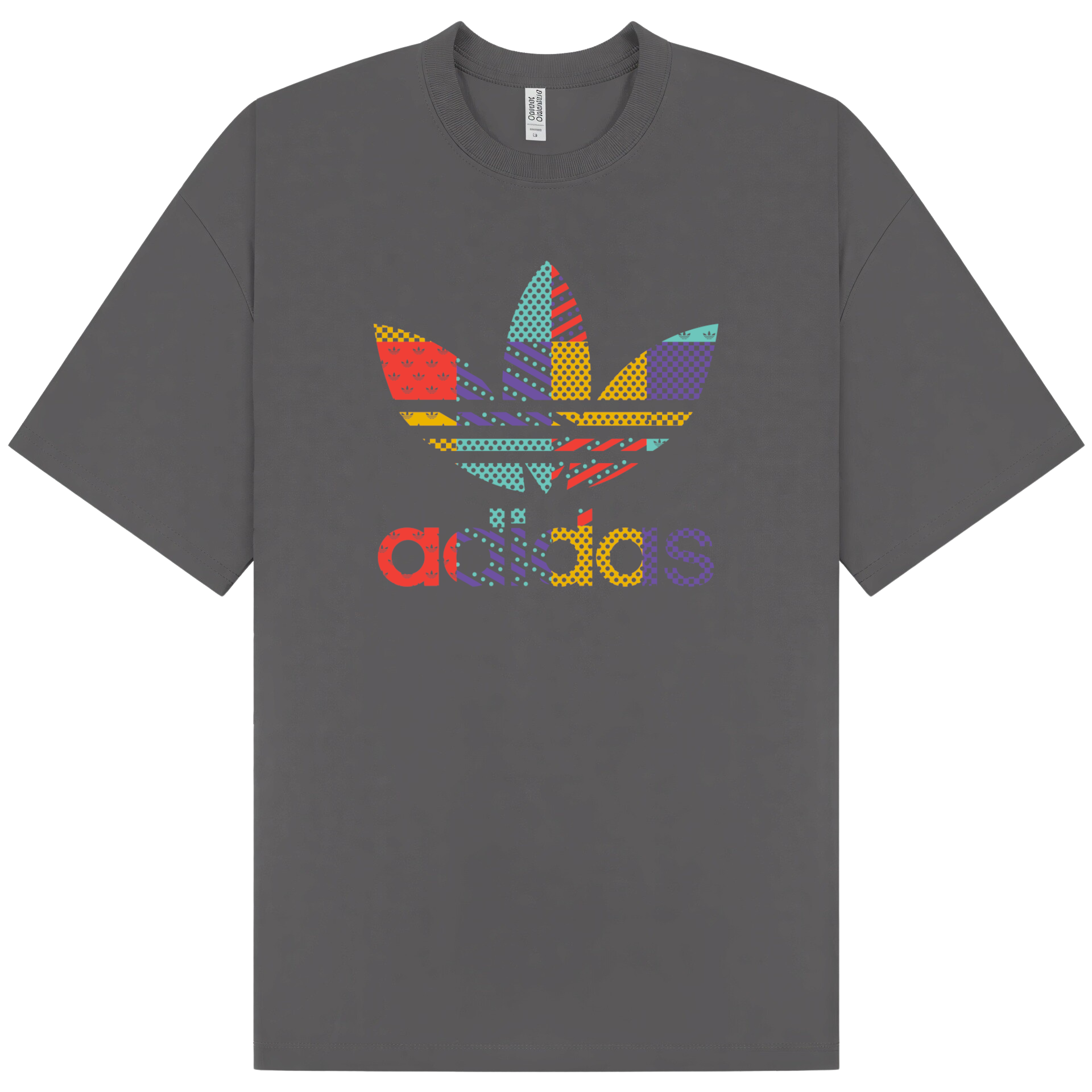 Adidas Pattern T-Shirt - Image 3