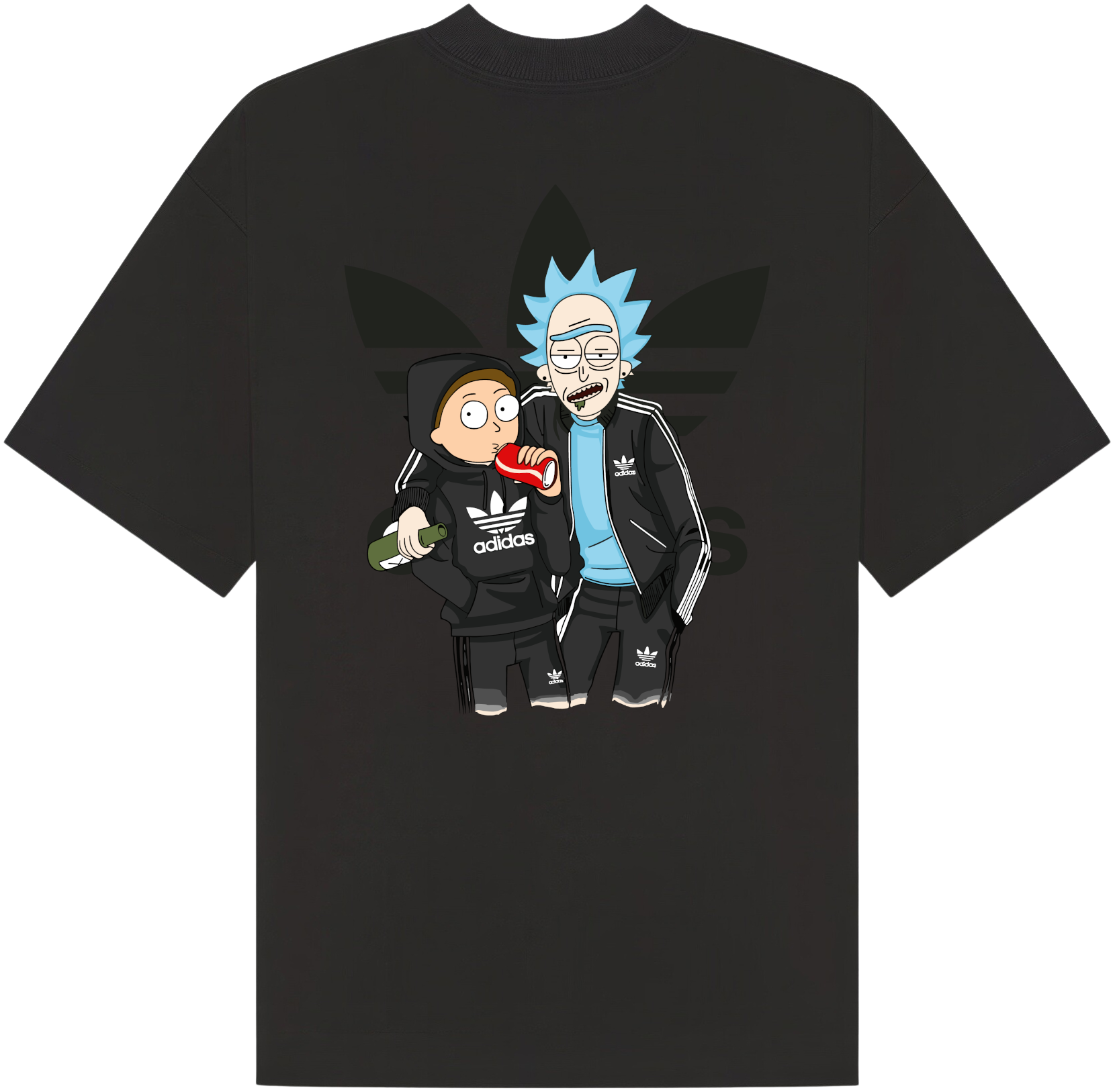 Adidas Rick and Morty Homies T-Shirt - Image 2