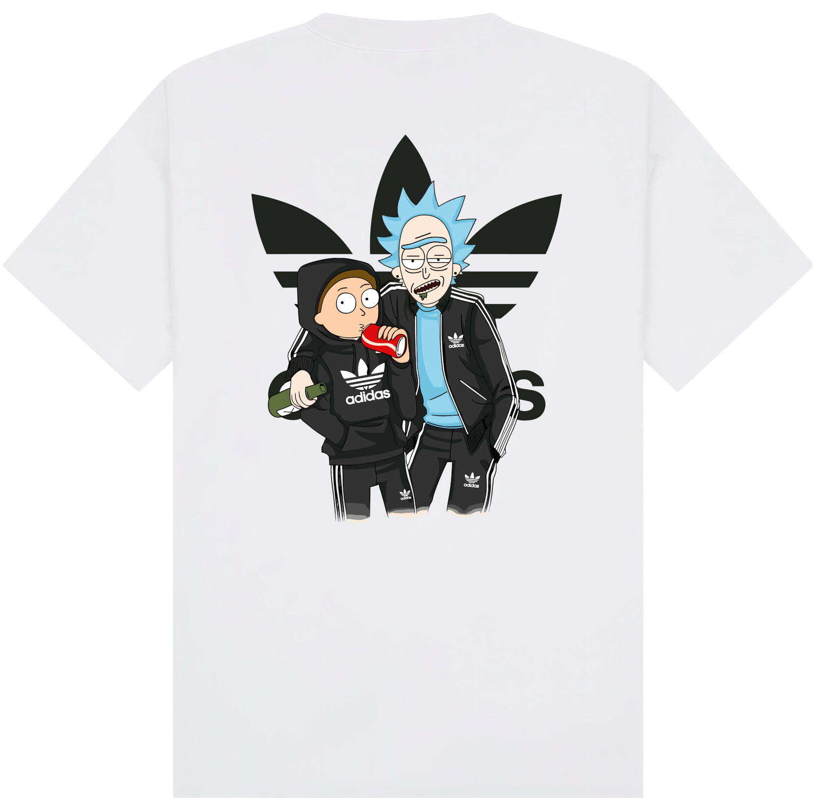 Adidas Rick and Morty Homies T-Shirt - Image 6