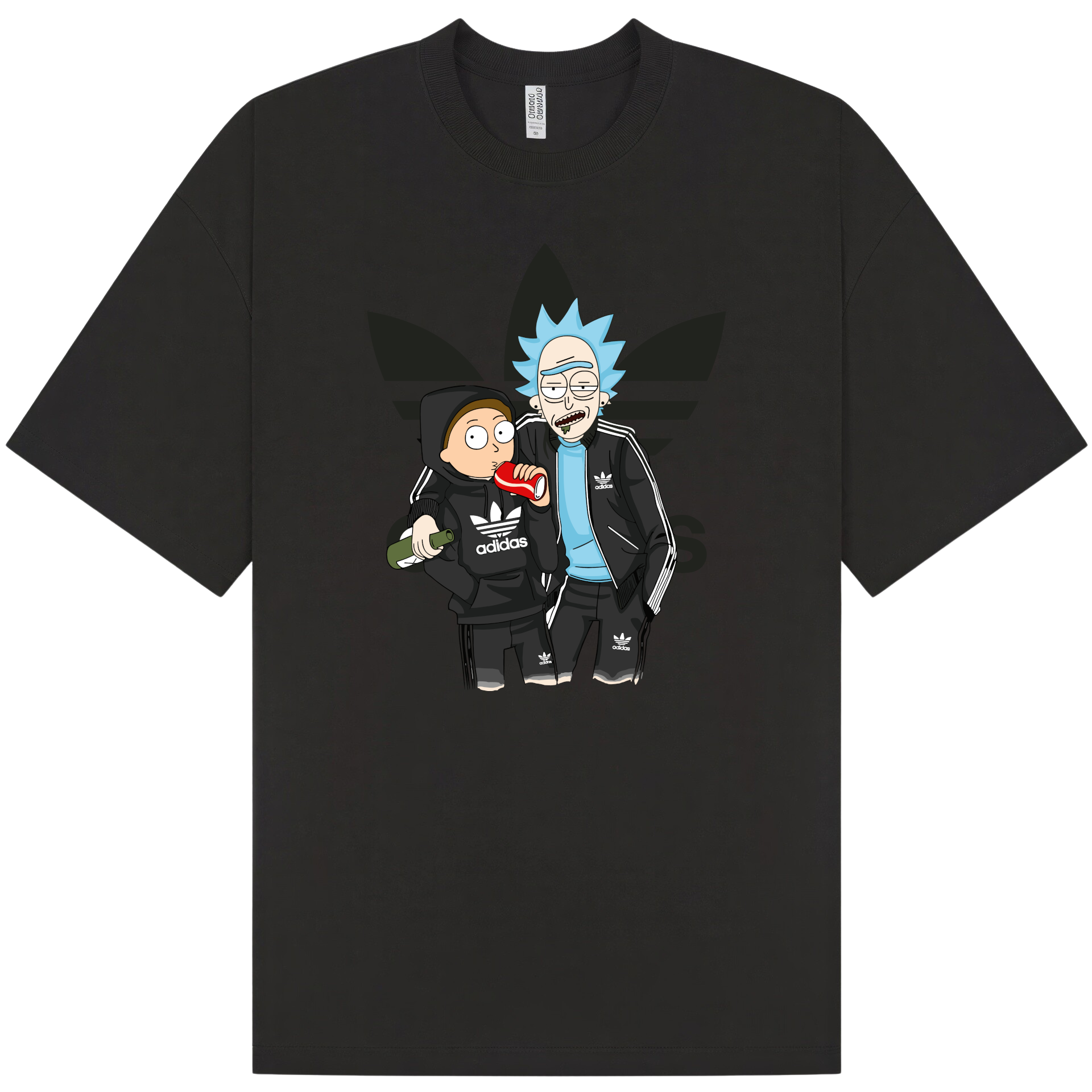 Adidas Rick and Morty Homies T-Shirt - Image 1