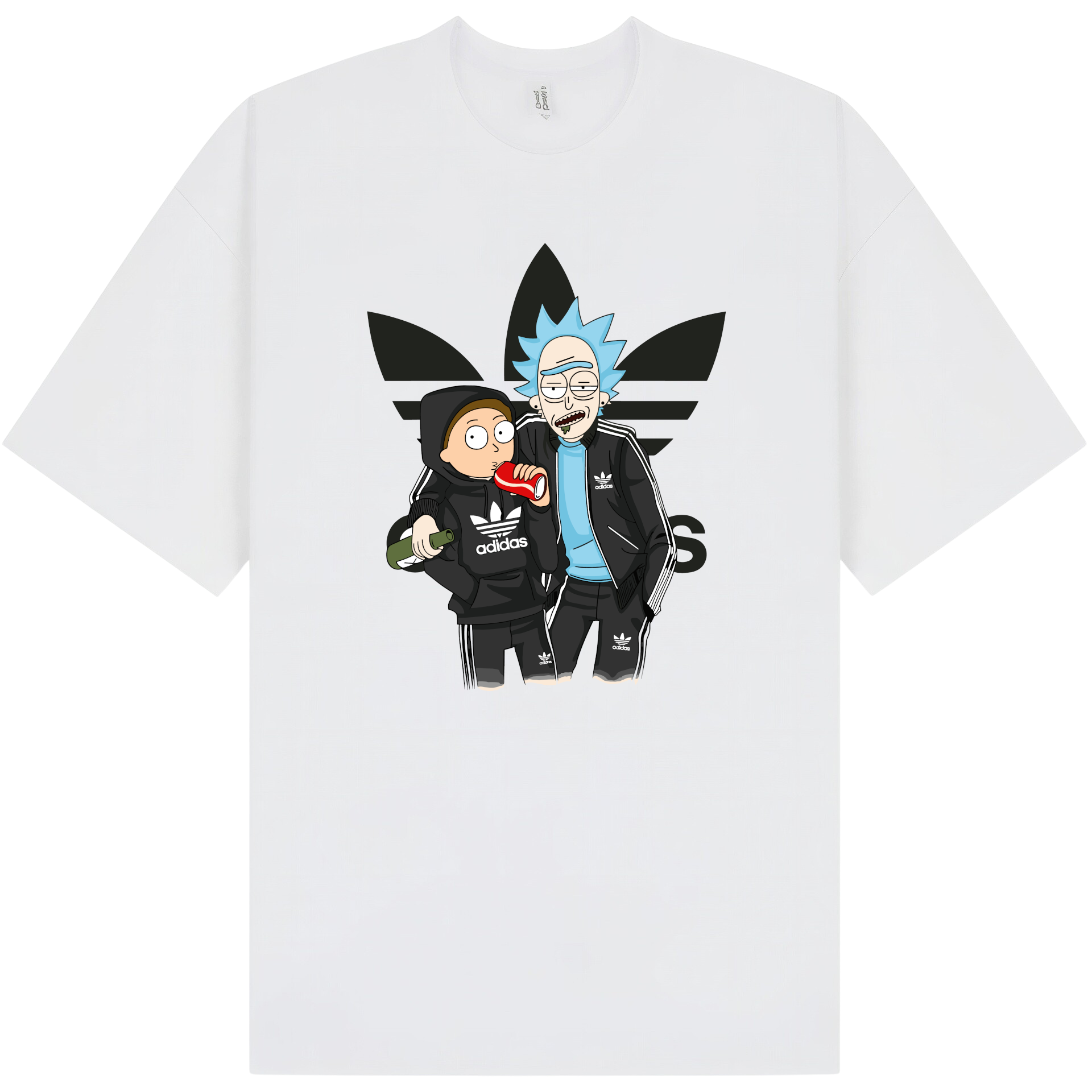 Adidas Rick and Morty Homies T-Shirt - Image 5