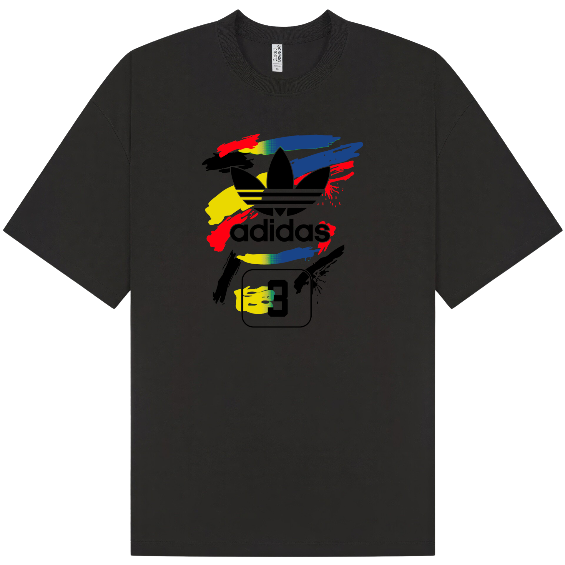 Adidas Sq Multi T-Shirt - Image 3