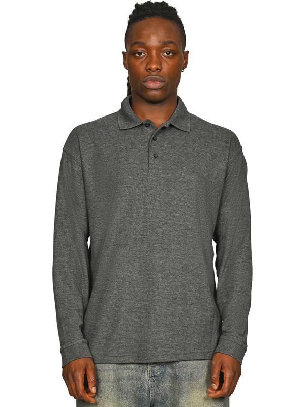 Casual Classics Classic Ringspun 190 Regular Fit LS Polo Adult