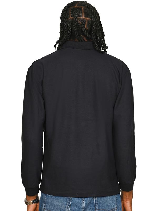 Casual Classics Classic Ringspun 190 Regular Fit LS Polo Adult