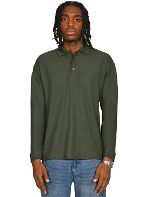 Casual Classics Classic Ringspun 190 Regular Fit LS Polo Adult - Image 21