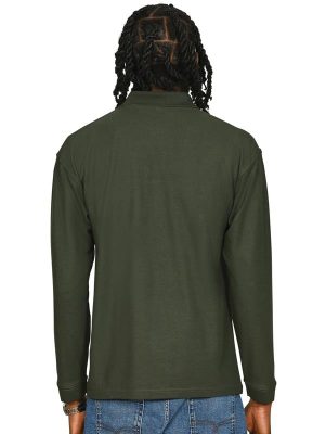 Casual Classics Classic Ringspun 190 Regular Fit LS Polo Adult - Image 22