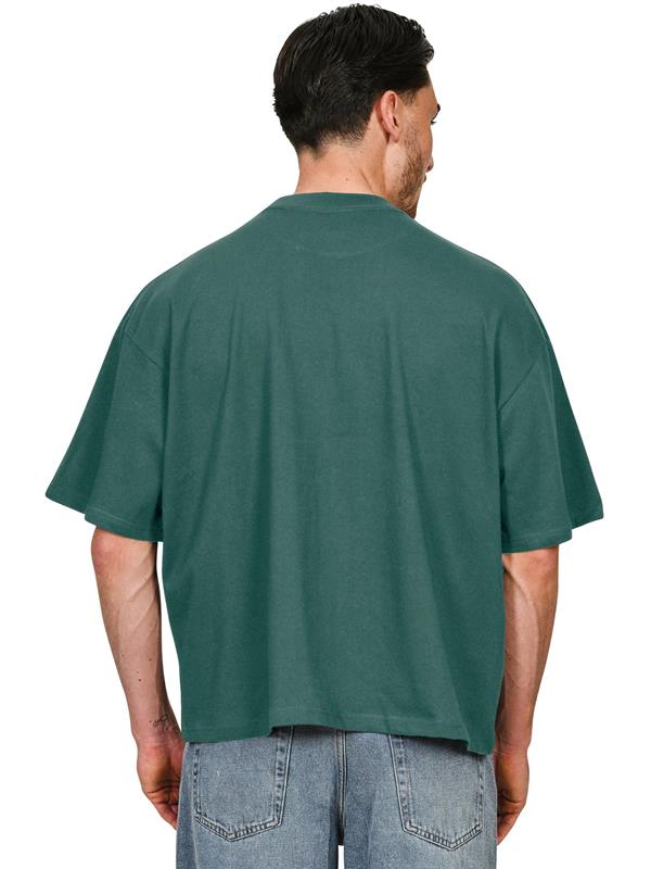 Casual Classics Premium Combed 220 Acid Boxy Oversize Fit Extended Neck Tee Adult