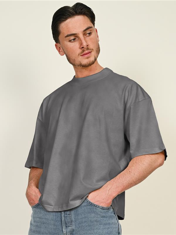 Casual Classics Premium Combed 220 Acid Boxy Oversize Fit Extended Neck Tee Adult