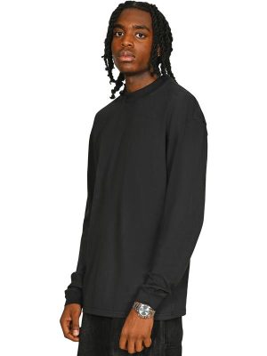 Casual Classics Core Combed 180 Acid Oversize Fit Extended Neck LS Tee Adult - Image 5