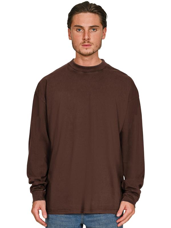 Casual Classics Core Combed 180 Acid Oversize Fit Extended Neck LS Tee Tall Adult