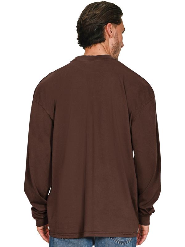 Casual Classics Core Combed 180 Acid Oversize Fit Extended Neck LS Tee Tall Adult