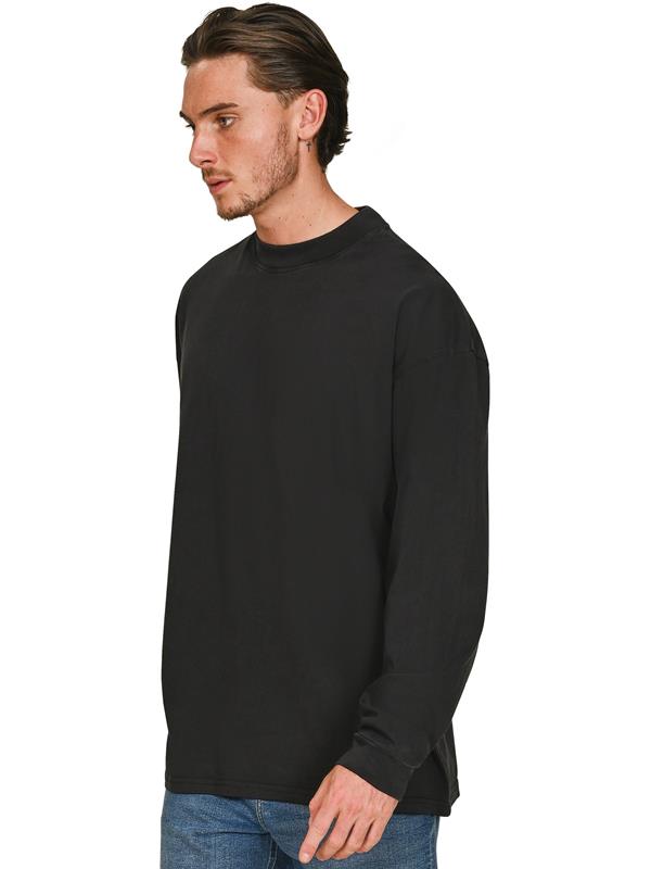 Casual Classics Core Combed 180 Acid Oversize Fit Extended Neck LS Tee Tall Adult