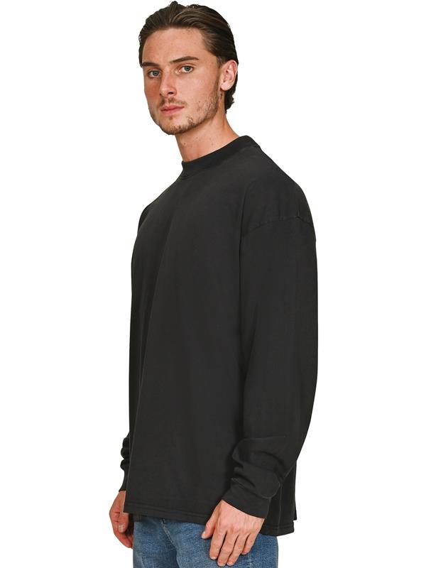 Casual Classics Core Combed 180 Acid Oversize Fit Extended Neck LS Tee Tall Adult