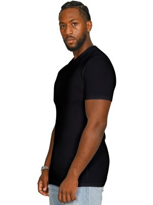 Casual Classics Classic Combed 150 Muscle Fit Tee Tall Adult - Image 5