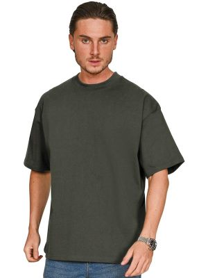 Casual Classics Supreme Organic Combed 350 Oversize Fit Extended Neck Tee Adult - Image 20