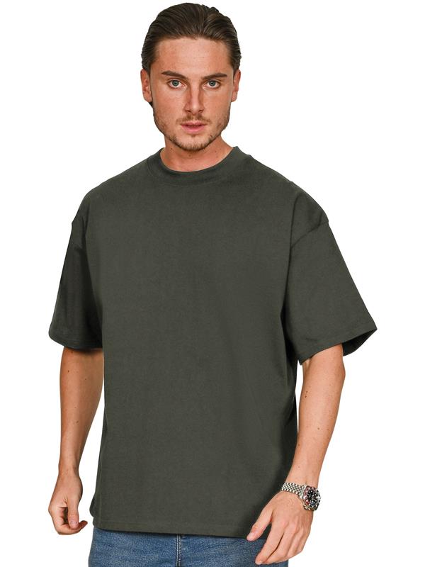 Casual Classics Supreme Organic Combed 350 Oversize Fit Extended Neck Tee Adult