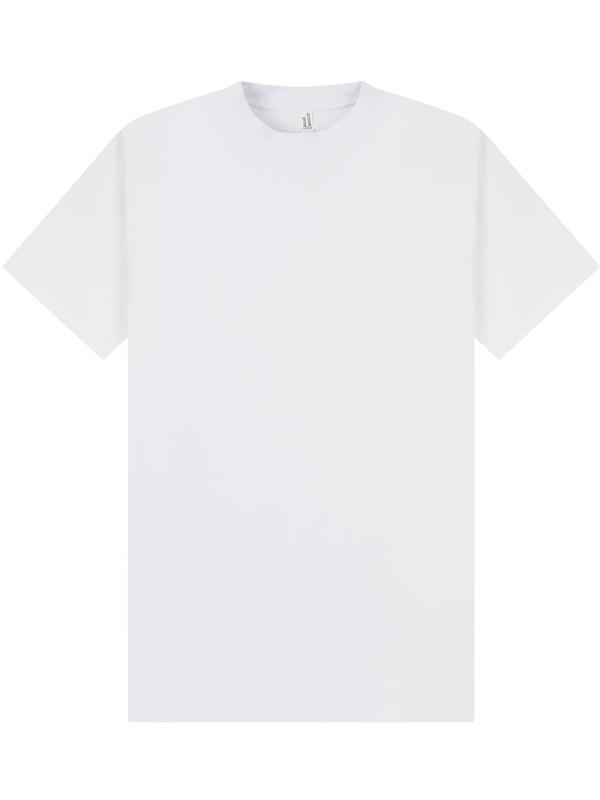 Casual Classics Supreme Organic Combed 350 Oversize Fit Extended Neck Tee Adult