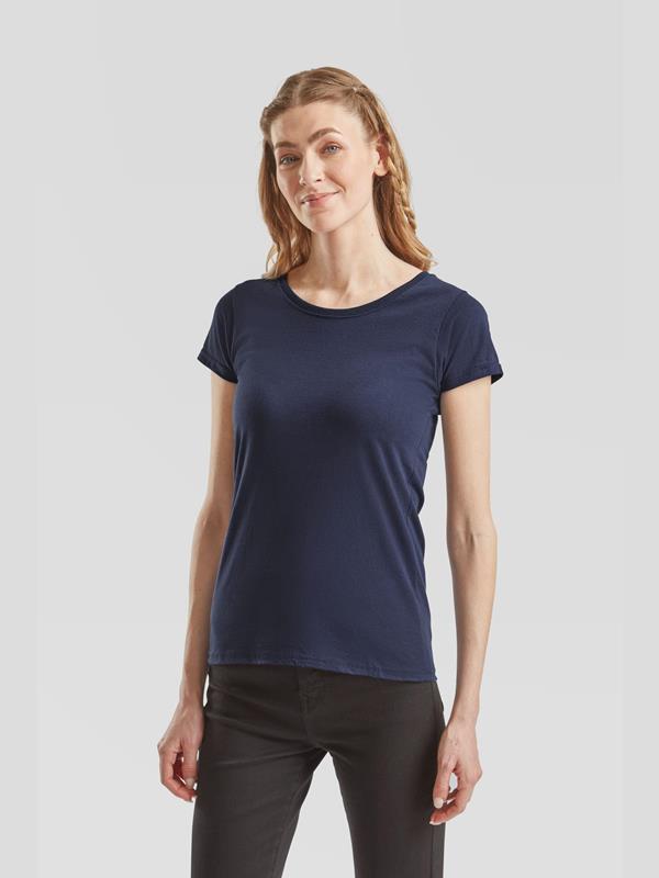 Fruit Of The Loom Valueweight Open End 165 Regular Fit Tee Ladies