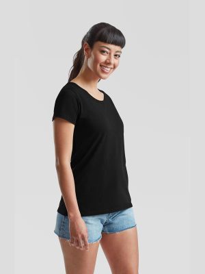 Fruit Of The Loom Valueweight Open End 165 Regular Fit Tee Ladies - Image 13