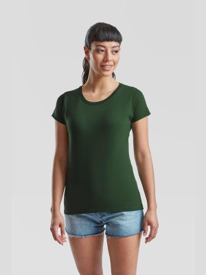 Fruit Of The Loom Valueweight Open End 165 Regular Fit Tee Ladies - Image 17