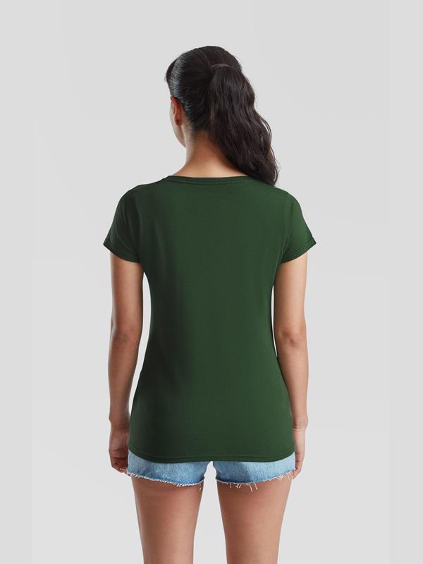 Fruit Of The Loom Valueweight Open End 165 Regular Fit Tee Ladies