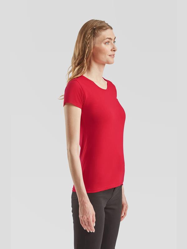 Fruit Of The Loom Valueweight Open End 165 Regular Fit Tee Ladies
