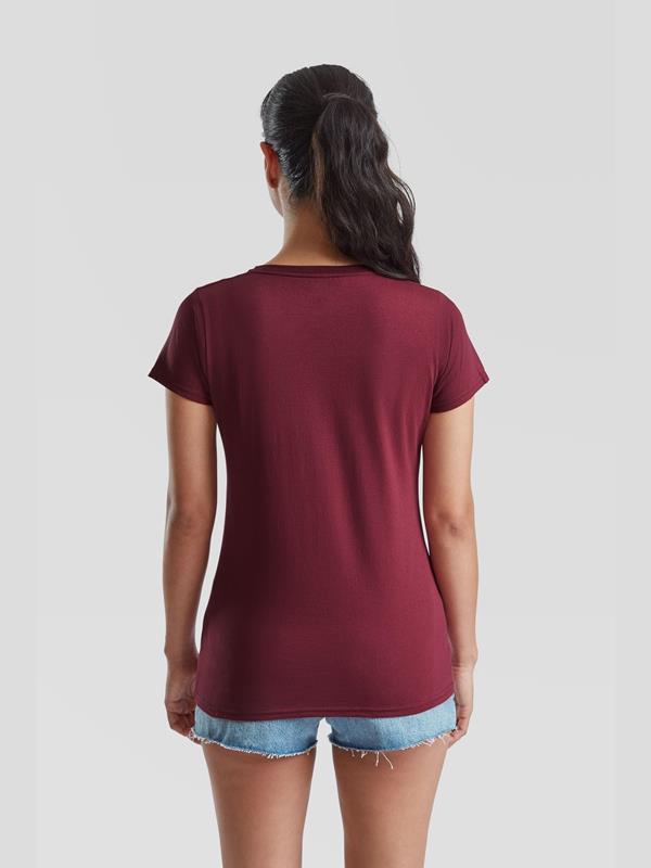 Fruit Of The Loom Valueweight Open End 165 Regular Fit Tee Ladies