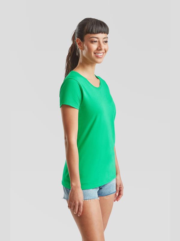 Fruit Of The Loom Valueweight Open End 165 Regular Fit Tee Ladies