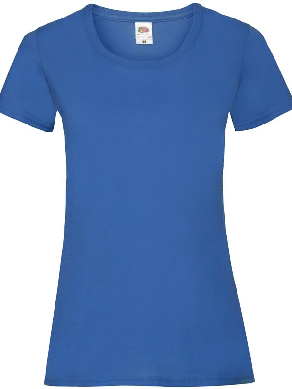 Fruit Of The Loom Valueweight Open End 165 Regular Fit Tee Ladies