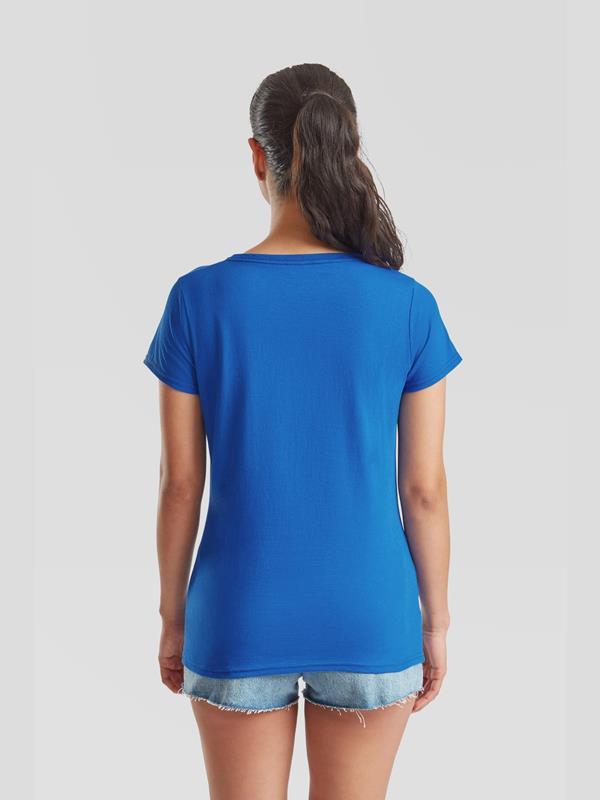 Fruit Of The Loom Valueweight Open End 165 Regular Fit Tee Ladies