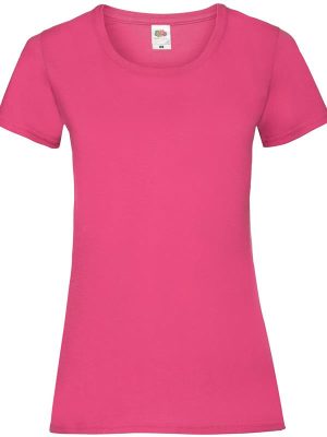 Fruit Of The Loom Valueweight Open End 165 Regular Fit Tee Ladies - Image 38