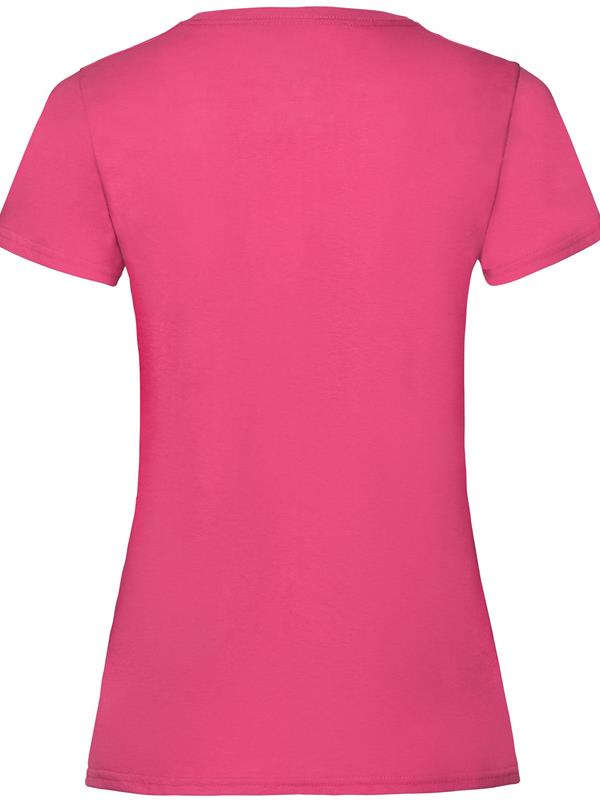 Fruit Of The Loom Valueweight Open End 165 Regular Fit Tee Ladies