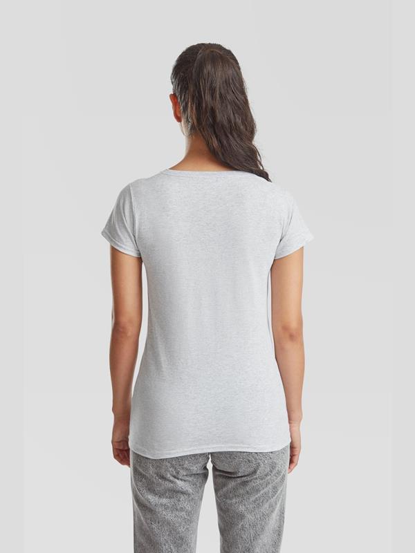 Fruit Of The Loom Valueweight Open End 165 Regular Fit Tee Ladies