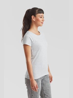Fruit Of The Loom Valueweight Open End 165 Regular Fit Tee Ladies - Image 61