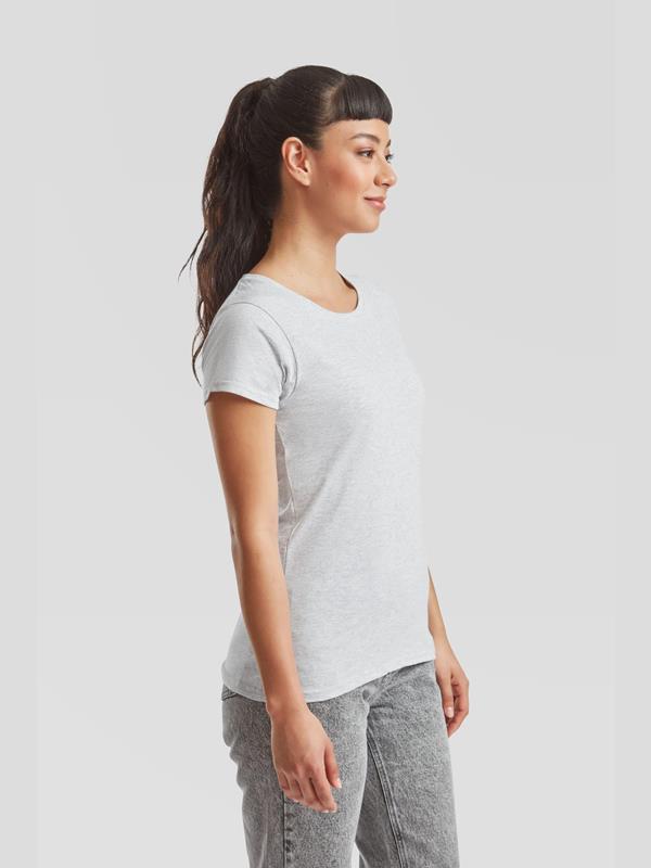 Fruit Of The Loom Valueweight Open End 165 Regular Fit Tee Ladies