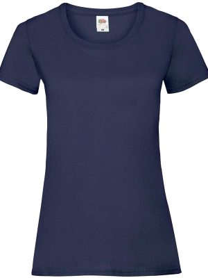 Fruit Of The Loom Valueweight Open End 165 Regular Fit Tee Ladies - Image 26